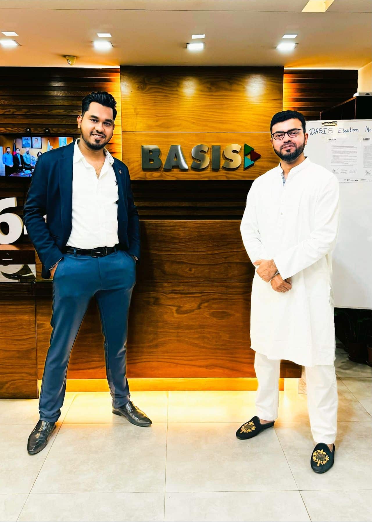 বেসিস নির্বাচনে প্রার্থী হিসেবে আমি এবং আমার খুব কাছের বন্ধু এবং ছোটভাই আব্দুল্লাহ জায়েদ মনোনয়নপত্র জমা দিলাম